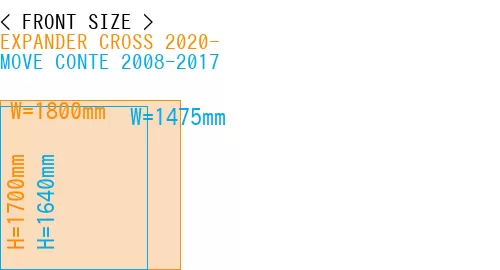 #EXPANDER CROSS 2020- + MOVE CONTE 2008-2017